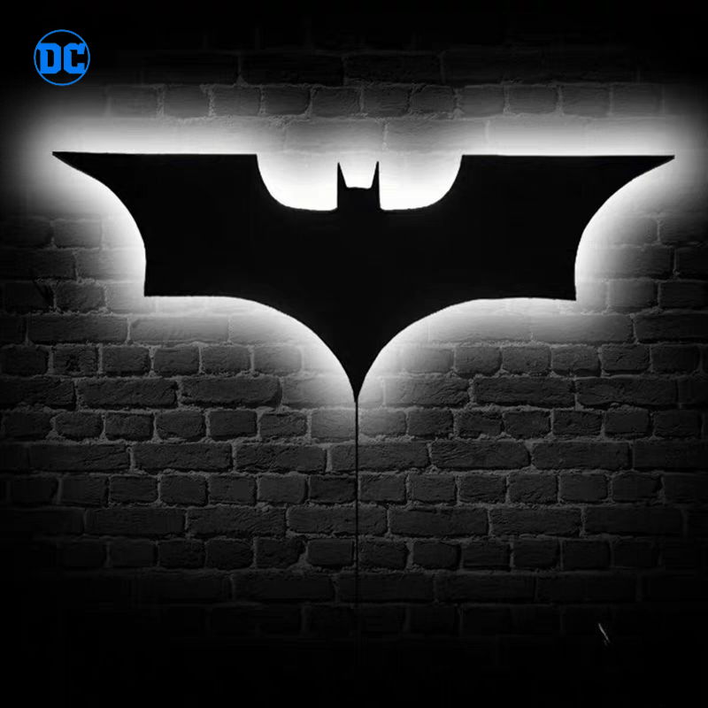 Lighting Home Decor Products - DC Batman Cartoon Anime Colorful Wall