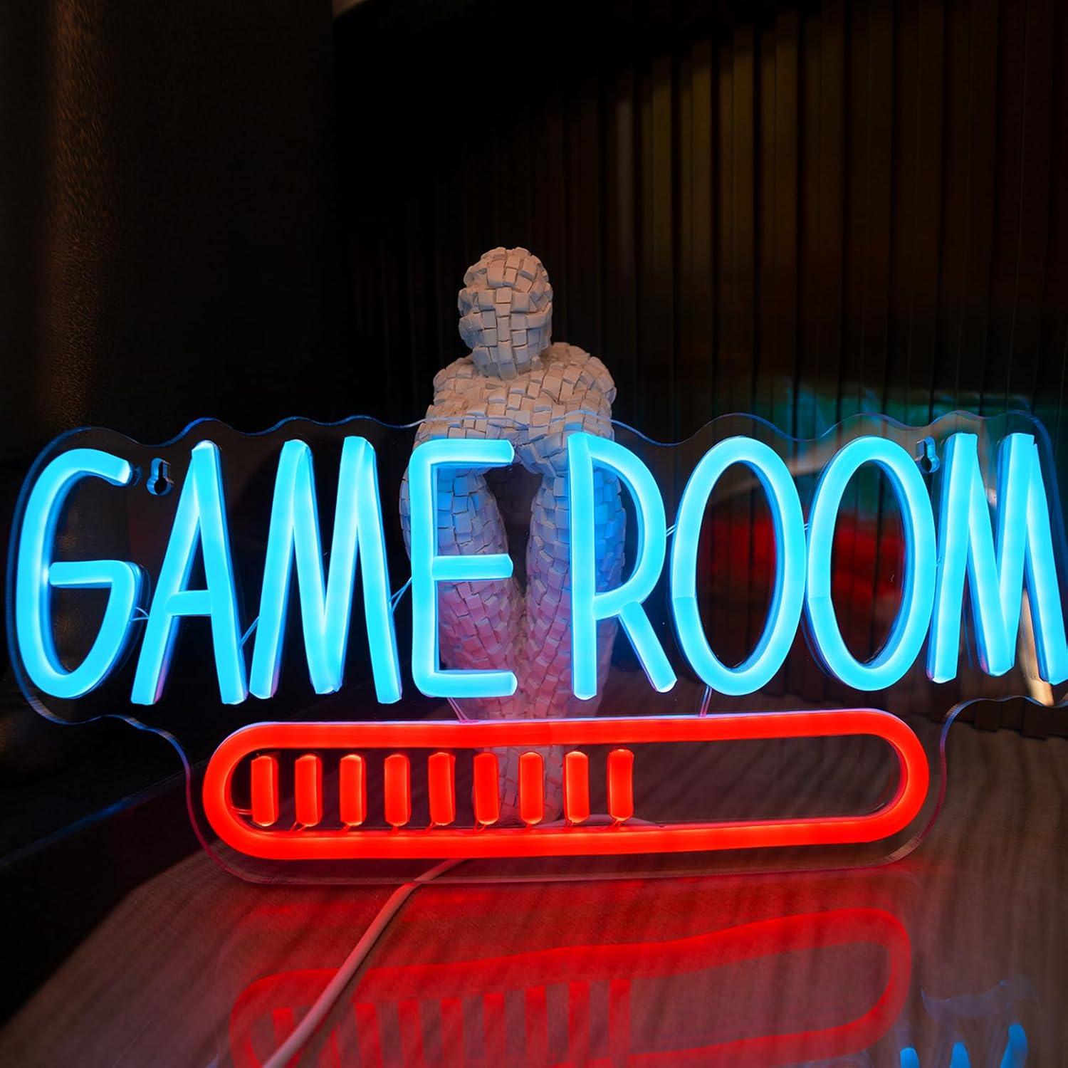 Wall Decor Lighting - Game Room Neon Sign USB Powered