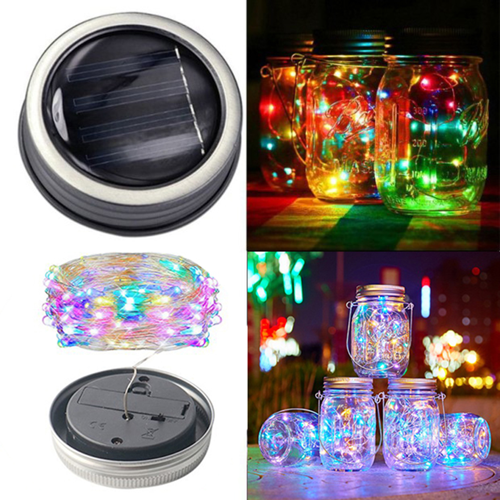 Outdoor Lighting Wedding Decor - LED Solar Fairy Light for Mason