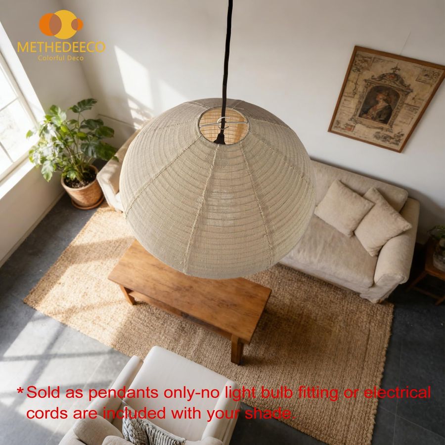 Hanging Fabric Lamp Shade 16in - огляд і ціна Pendant Light Shade