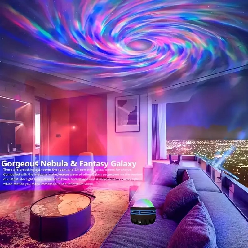 Vortex Star Projection Lamp Dy - огляд і ціна Lighting Effect Home Decor