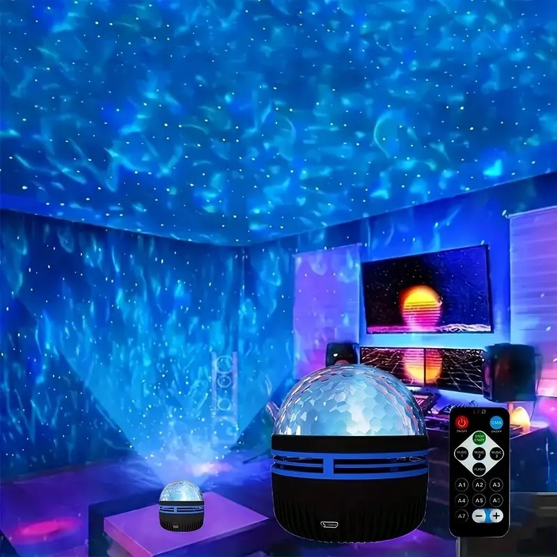 Vortex Star Projection Lamp Dy - огляд і ціна Lighting Effect Home Decor