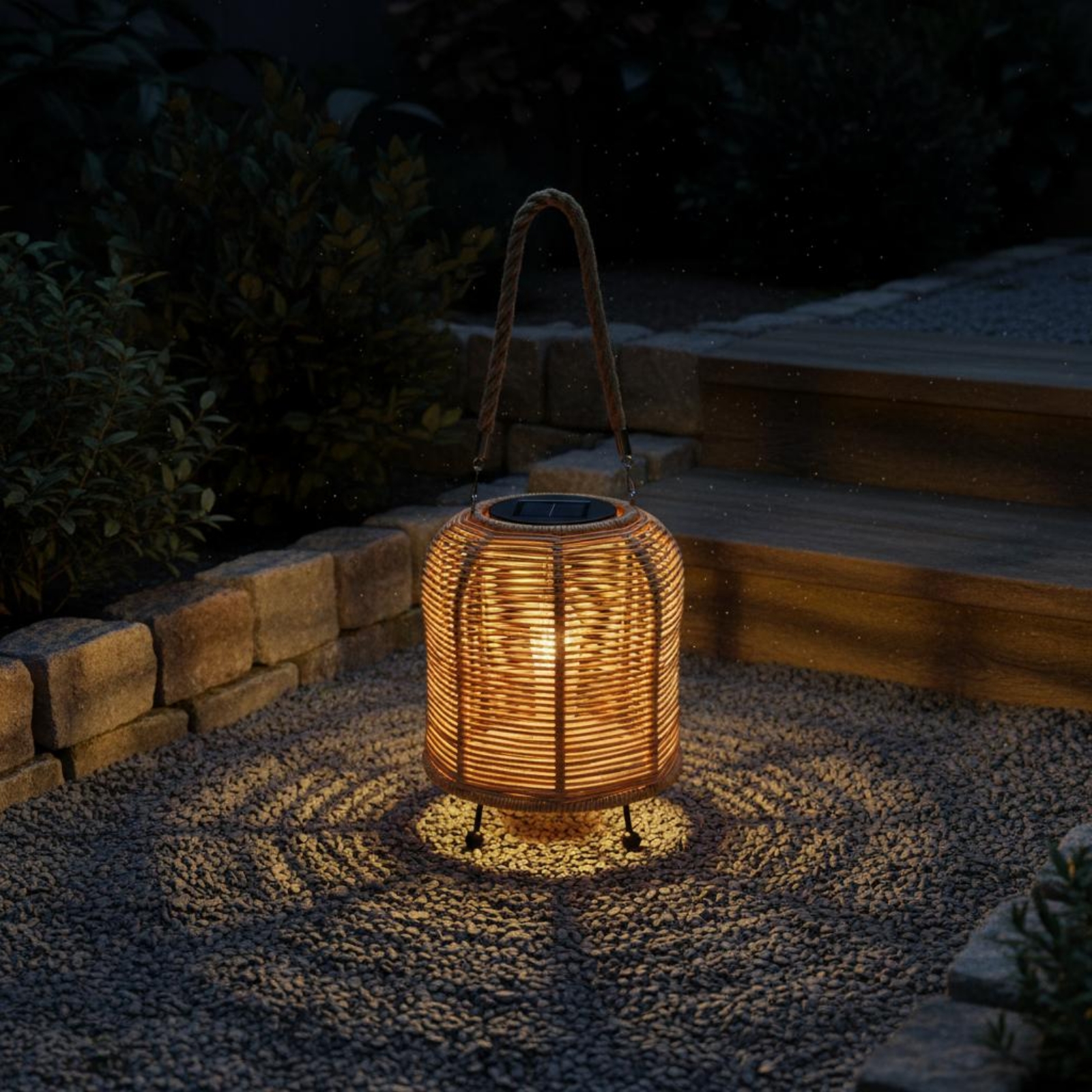 Handwoven Solar Lantern Braide - огляд і ціна Lighting Decor Outdoor