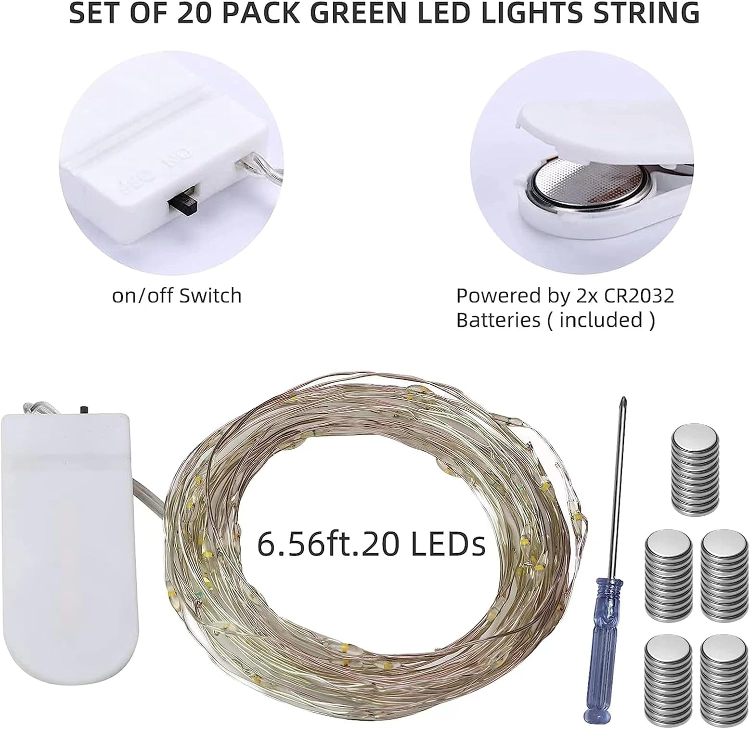 20 Pack Fairy Lights Battery O - огляд і ціна Decor Lighting Pack