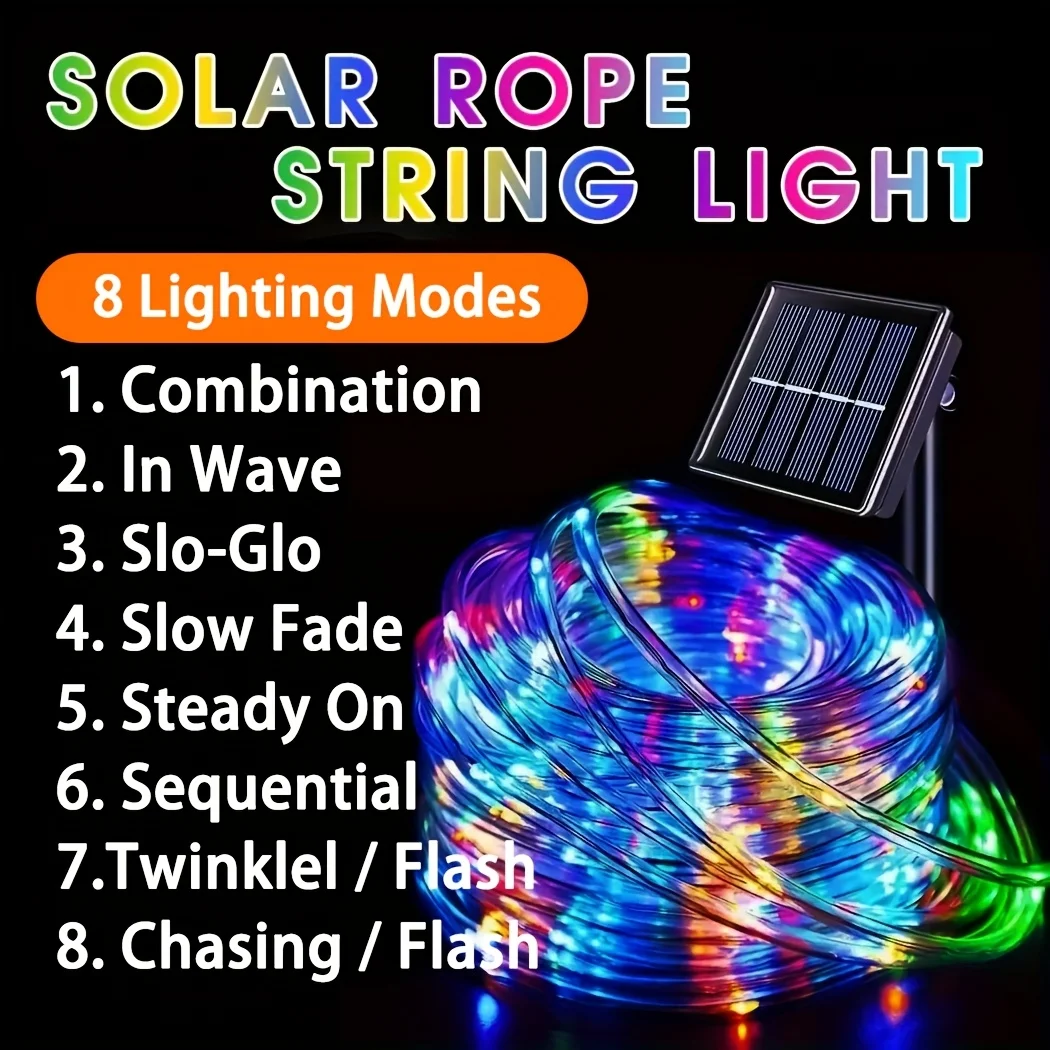 LED String Lights Garden Outdo - огляд і ціна Outdoor Lighting Wedding Decor
