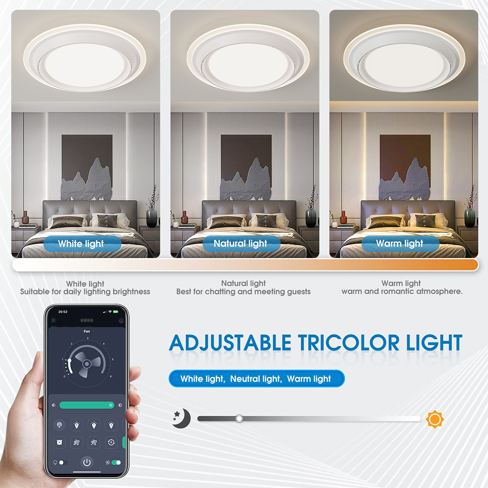 LED Ceiling Fan Lamp Home Ligh - огляд і ціна Decor Lighting Fans