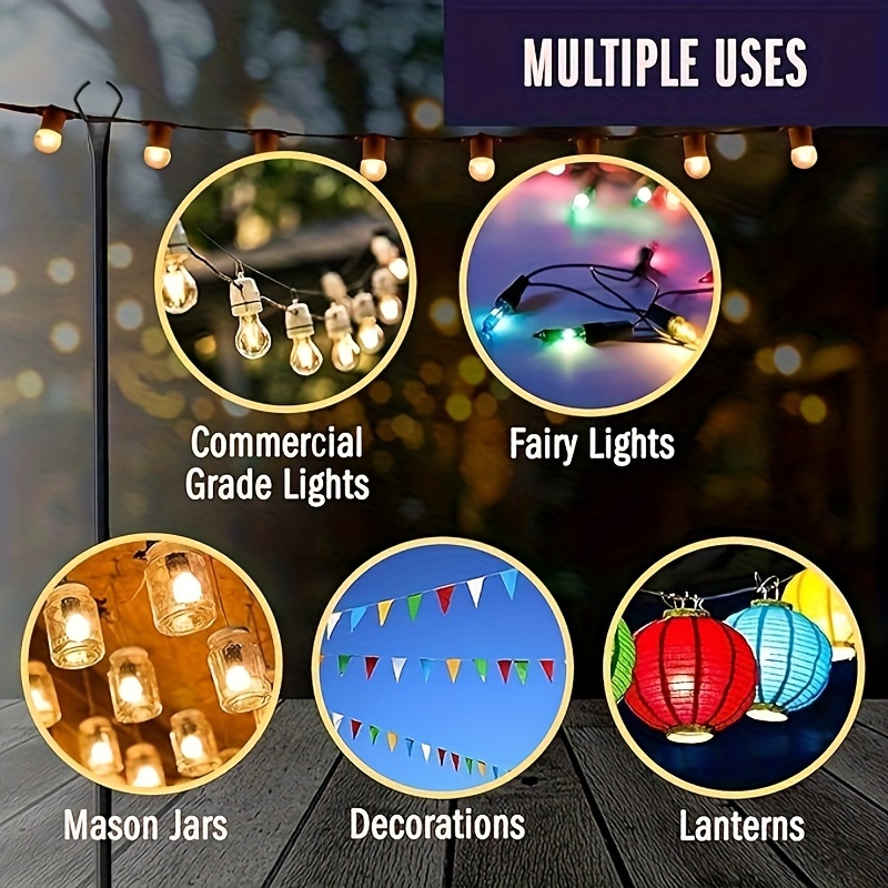 Outdoor String Light Holiday D - огляд і ціна Outdoor Lighting Wedding Decor
