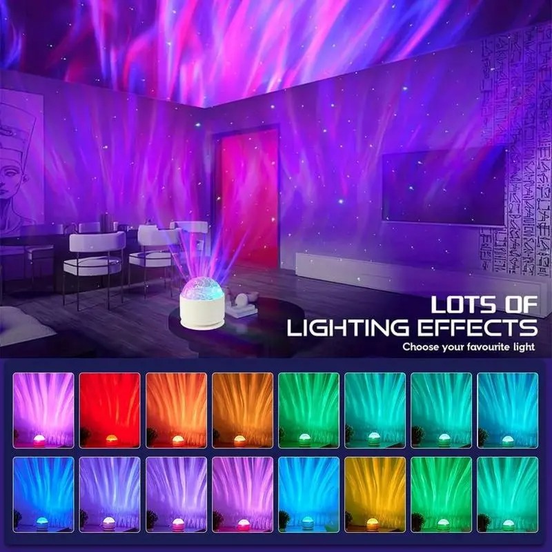 1pcs 2-in-1 Aurora Borealis &  - огляд і ціна Bedroom Lighting Decor Ideas
