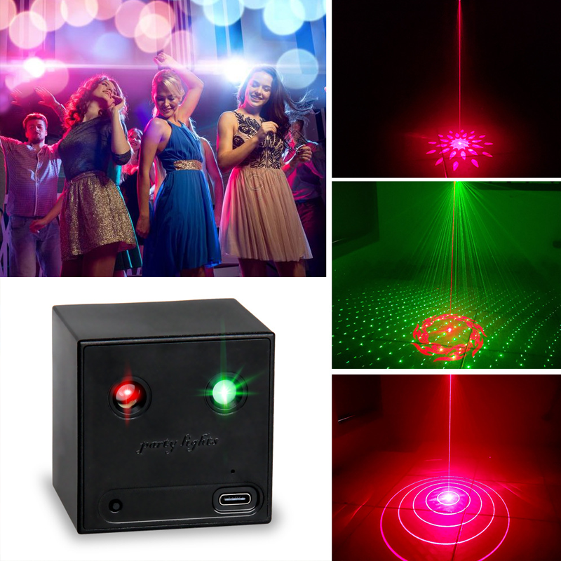 DC5V Rechargeable R&G Projecto - огляд і ціна Lighting Effect Home Decor