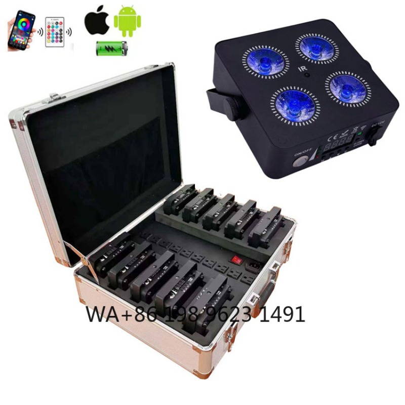 4X18W RGBWA+UV 6IN1 Mini Wirel - огляд і ціна Lighting Decor For Wedding