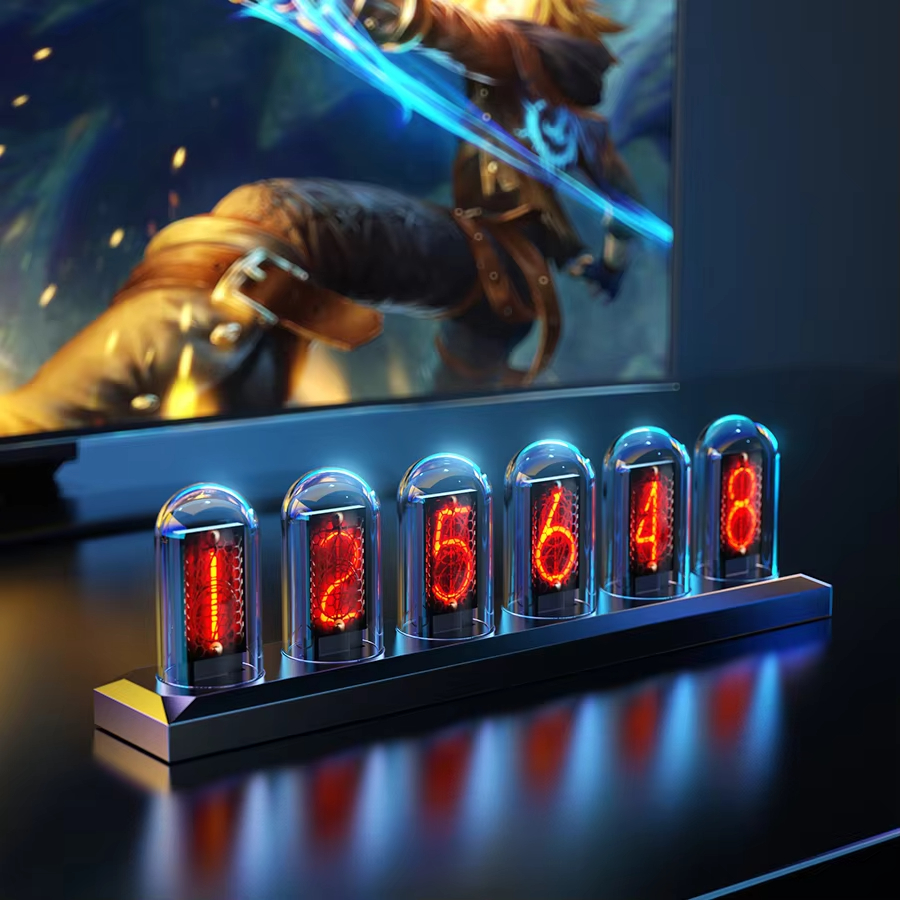 RGB Nixie Tube Clock LED Glows - огляд і ціна Lighting Decoration Ideas For Home