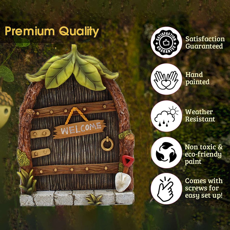 Miniature Fairy Gnome Home Win - огляд і ціна Lighting Tree Decor
