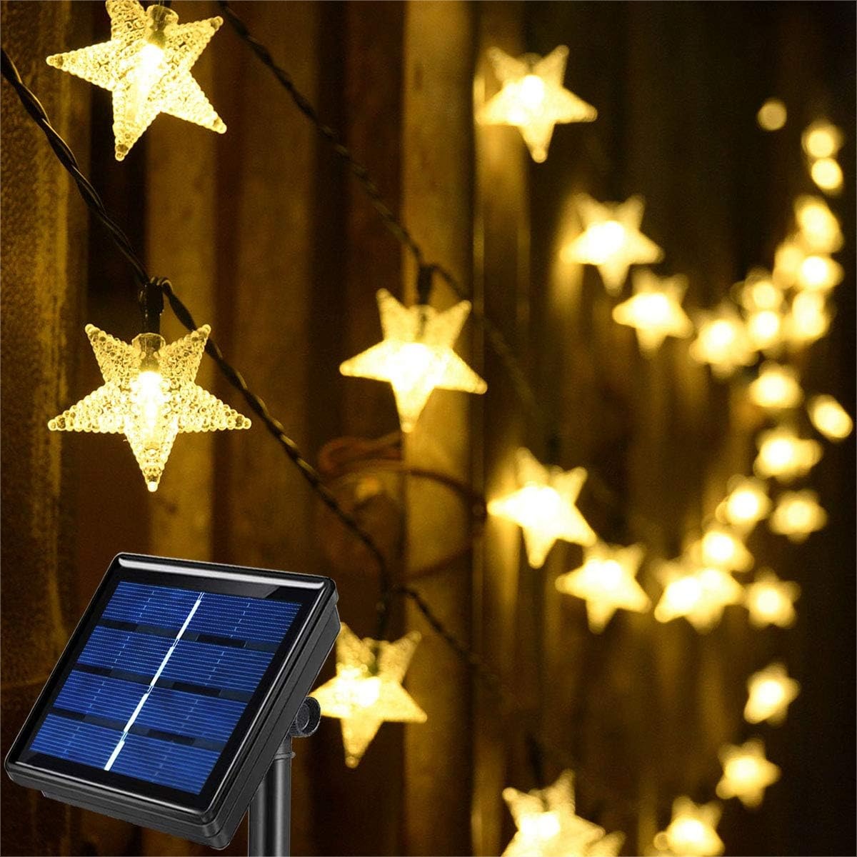 50ft 120 LED Solar Star Fairy  - огляд і ціна Lighting Decor Outdoor