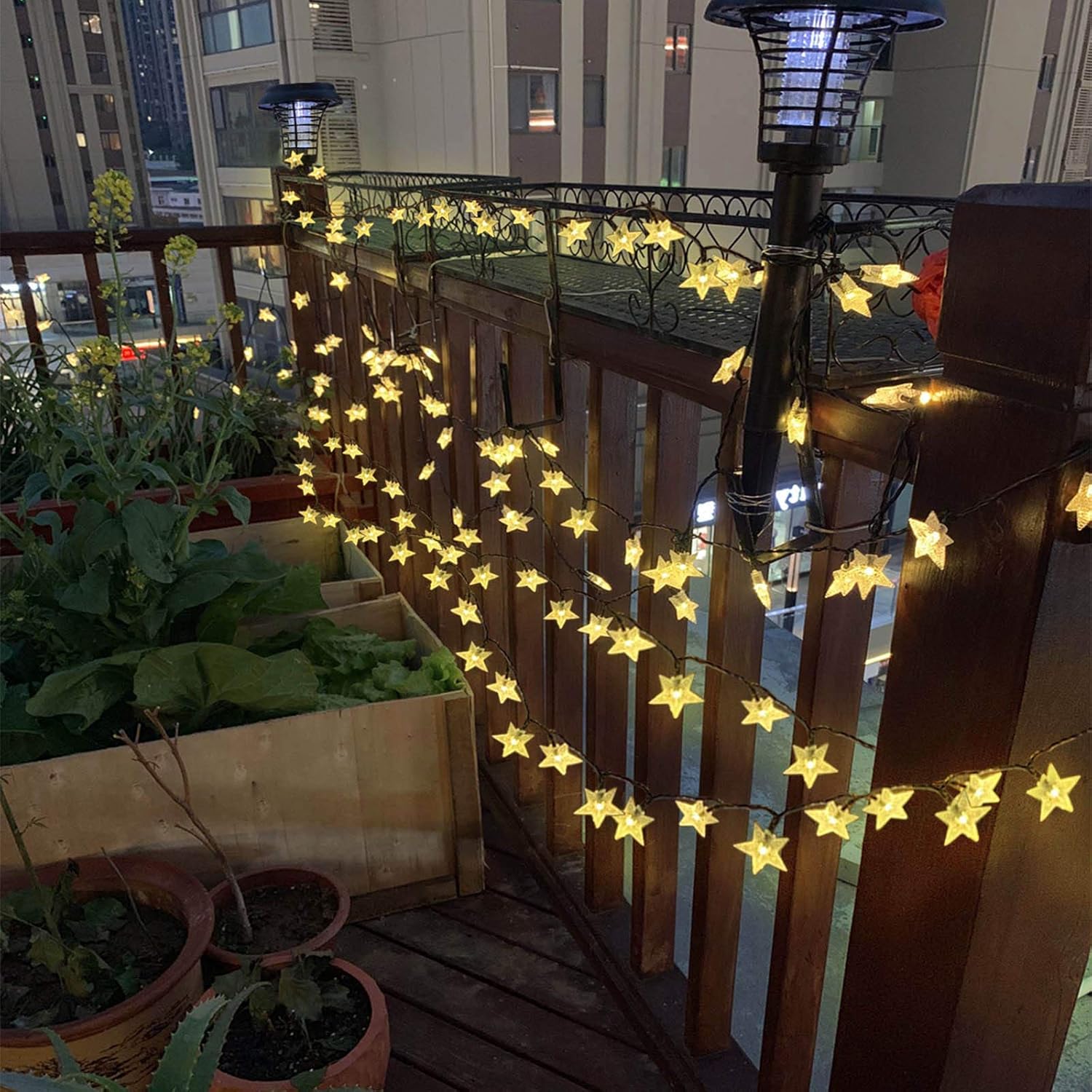 50ft 120 LED Solar Star Fairy  - огляд і ціна Lighting Decor Outdoor