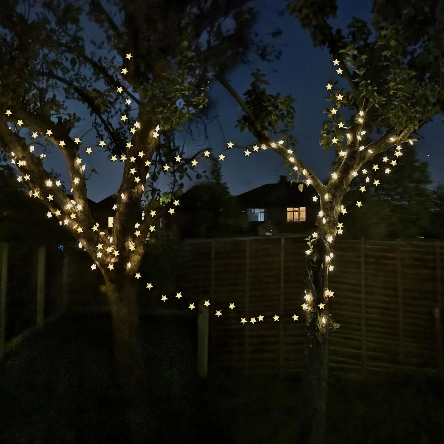 50ft 120 LED Solar Star Fairy  - огляд і ціна Lighting Decor Outdoor