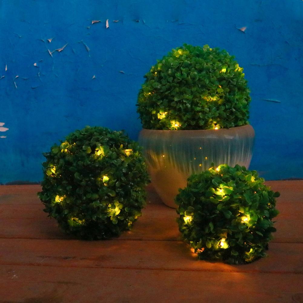 Artificial Plant Topiary Ball  - огляд і ціна Outdoor Lighting Wedding Decor