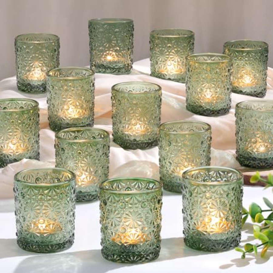 Votive Candle Holder Set of 36 - огляд і ціна Vintage Lighting Decor