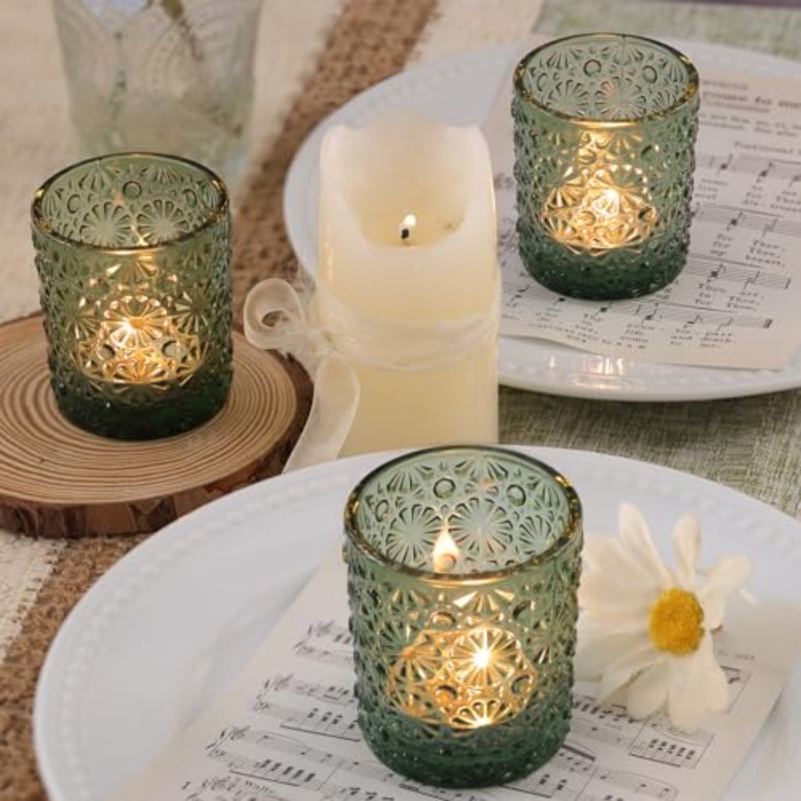 Votive Candle Holder Set of 36 - огляд і ціна Vintage Lighting Decor