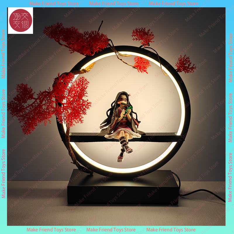 Nezuko Demon Slayer 3d Led Nig - огляд і ціна Decor Lighting Fans