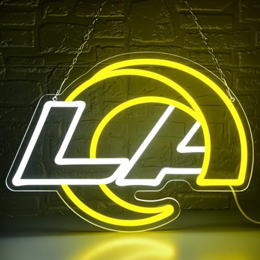 Football Neon Sign for Wall De - огляд і ціна Decor Lighting Fans