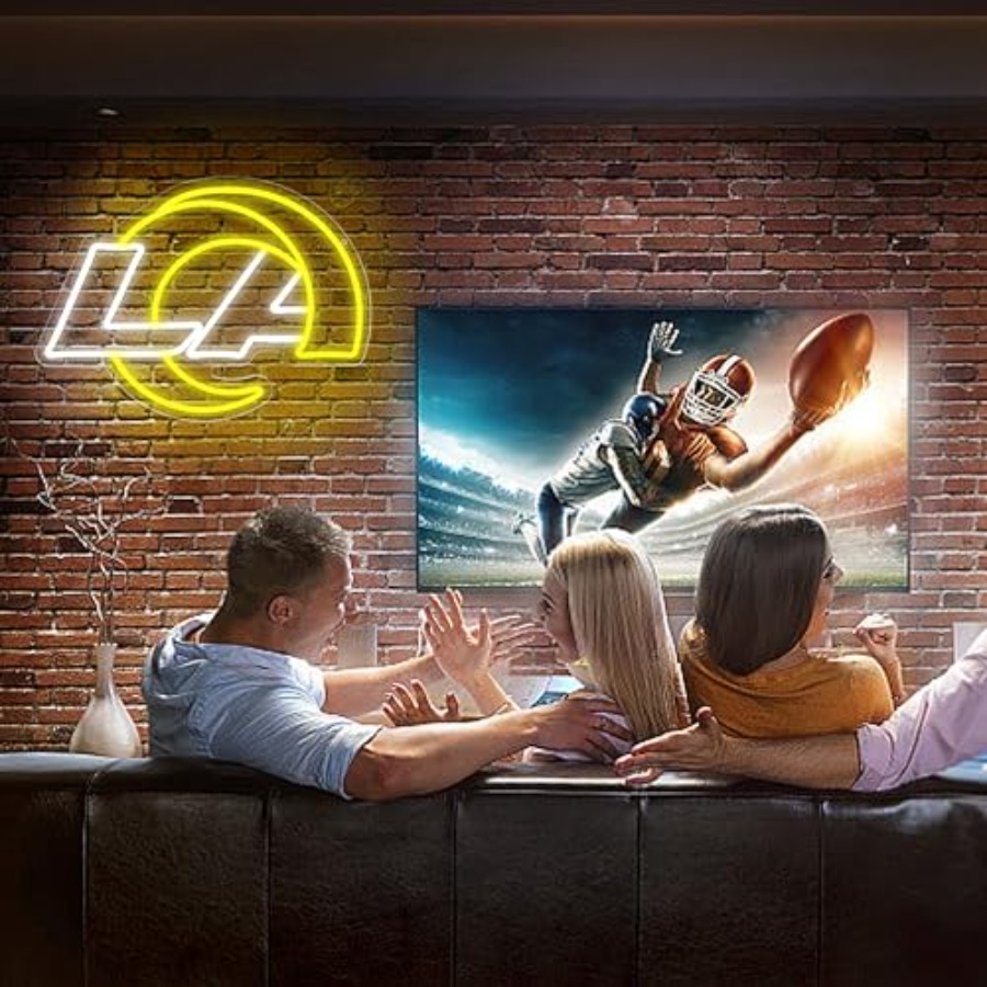 Football Neon Sign for Wall De - огляд і ціна Decor Lighting Fans