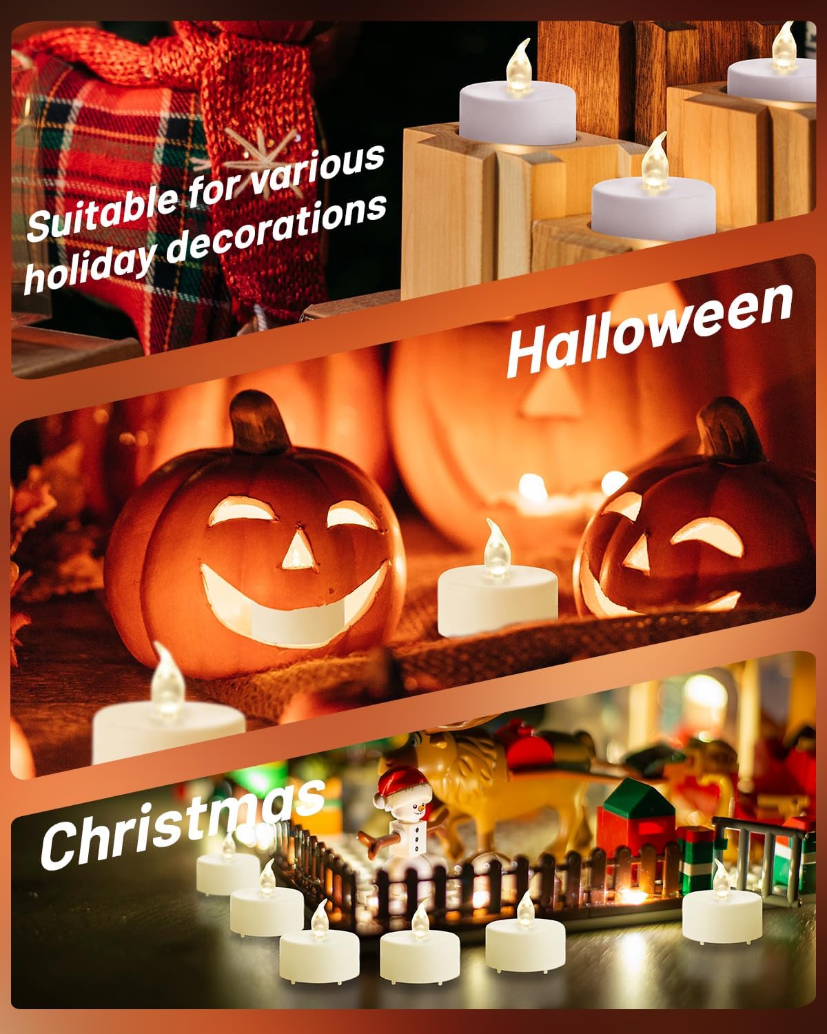 24 Pack Flameless LED Tea Ligh - огляд і ціна Decor Lighting Pack