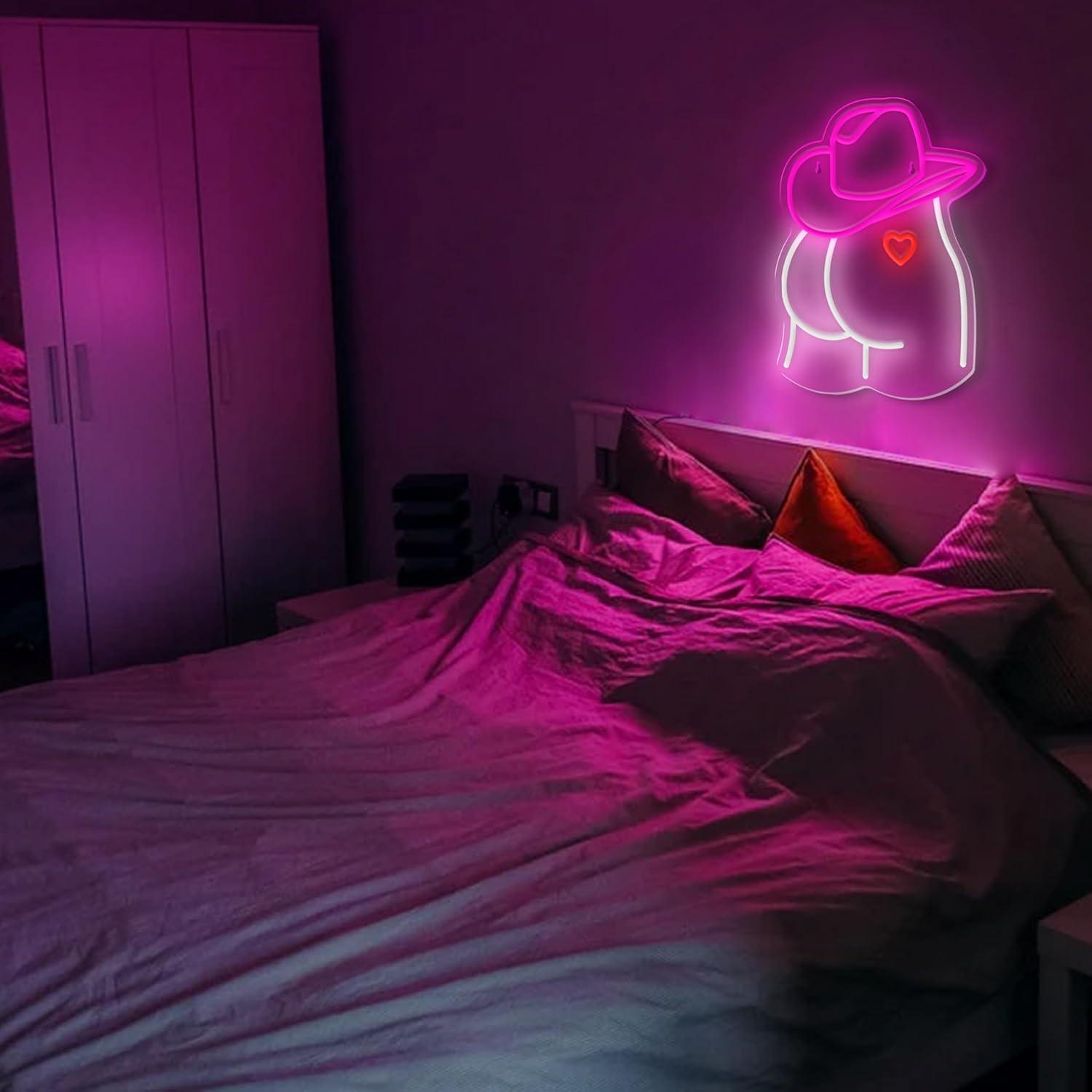 Cowgirl Neon Sign Dimmable LED - огляд і ціна Led Lighting Wall Decor