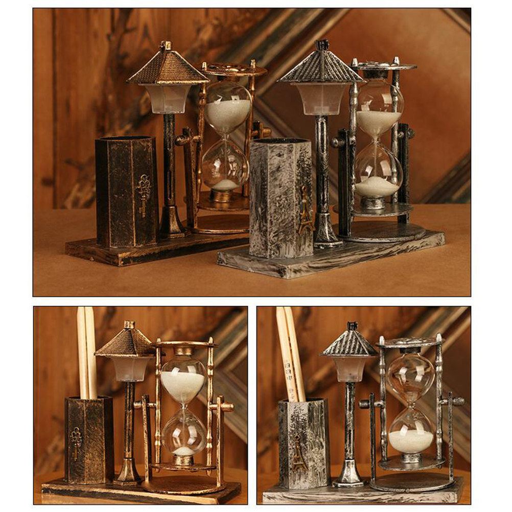 Sand Glass Hourglass Pen Holde - огляд і ціна Lighting Decoration Ideas For Home