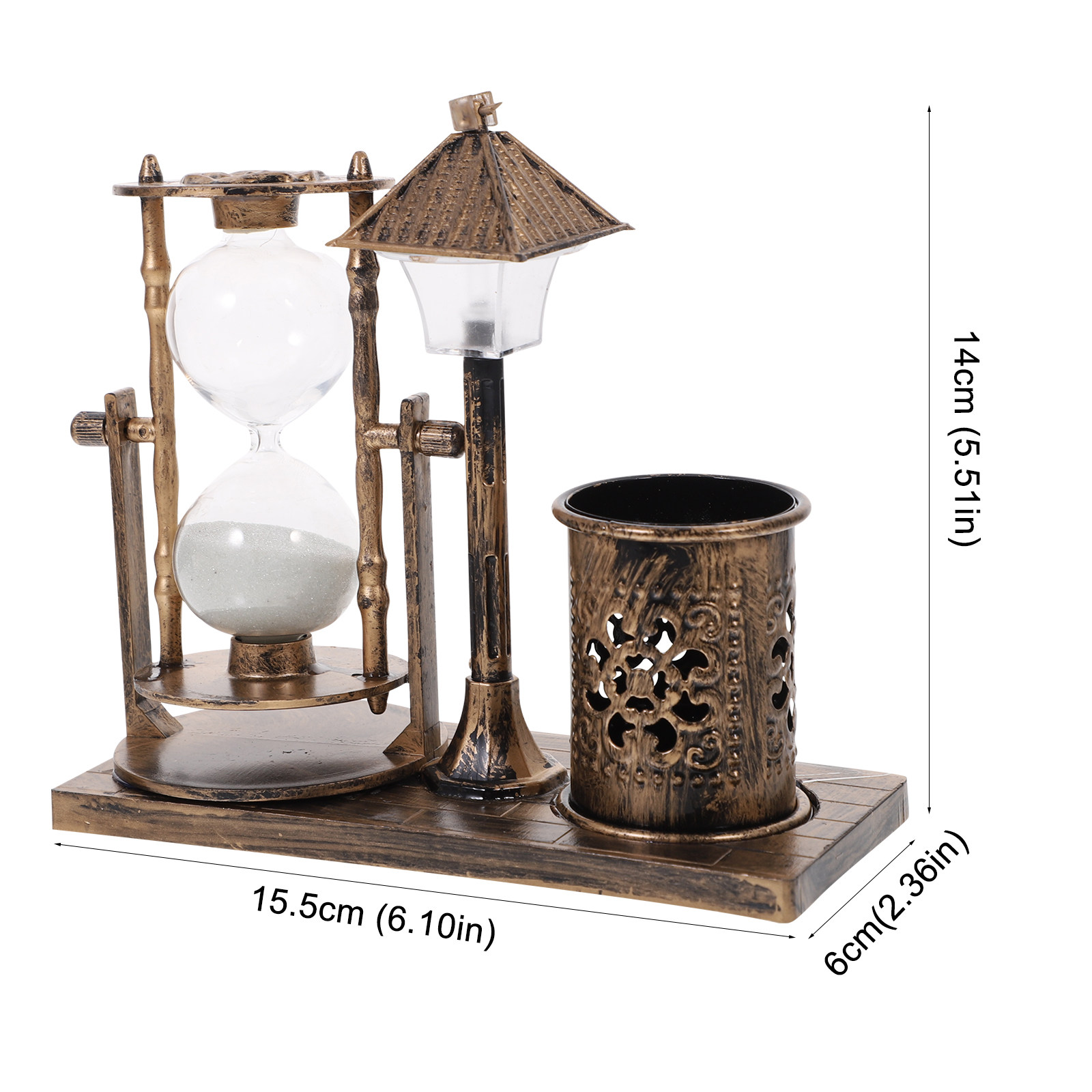 Sand Glass Hourglass Pen Holde - огляд і ціна Lighting Decoration Ideas For Home