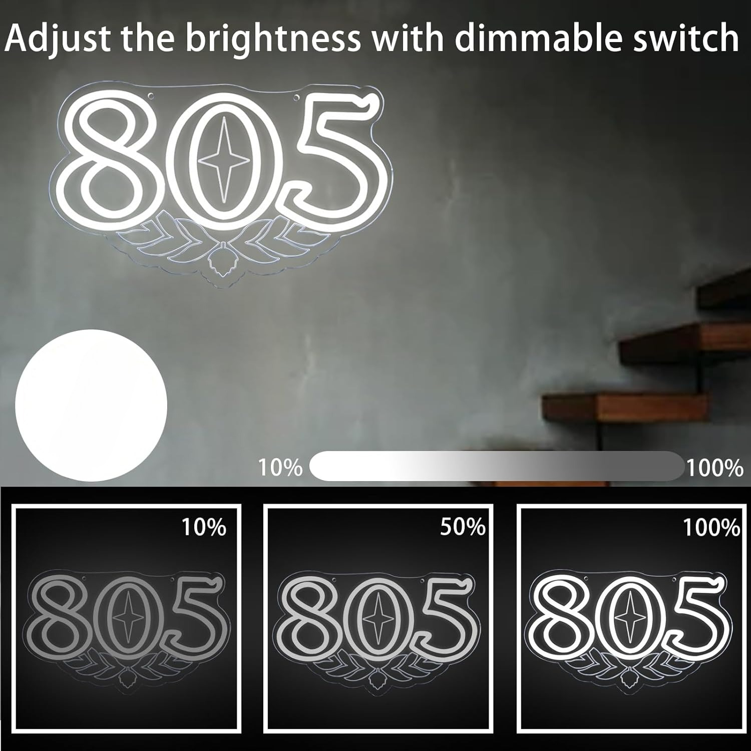 805 Neon Sign Beer Bar Art Wal - огляд і ціна Wall Decor Lighting