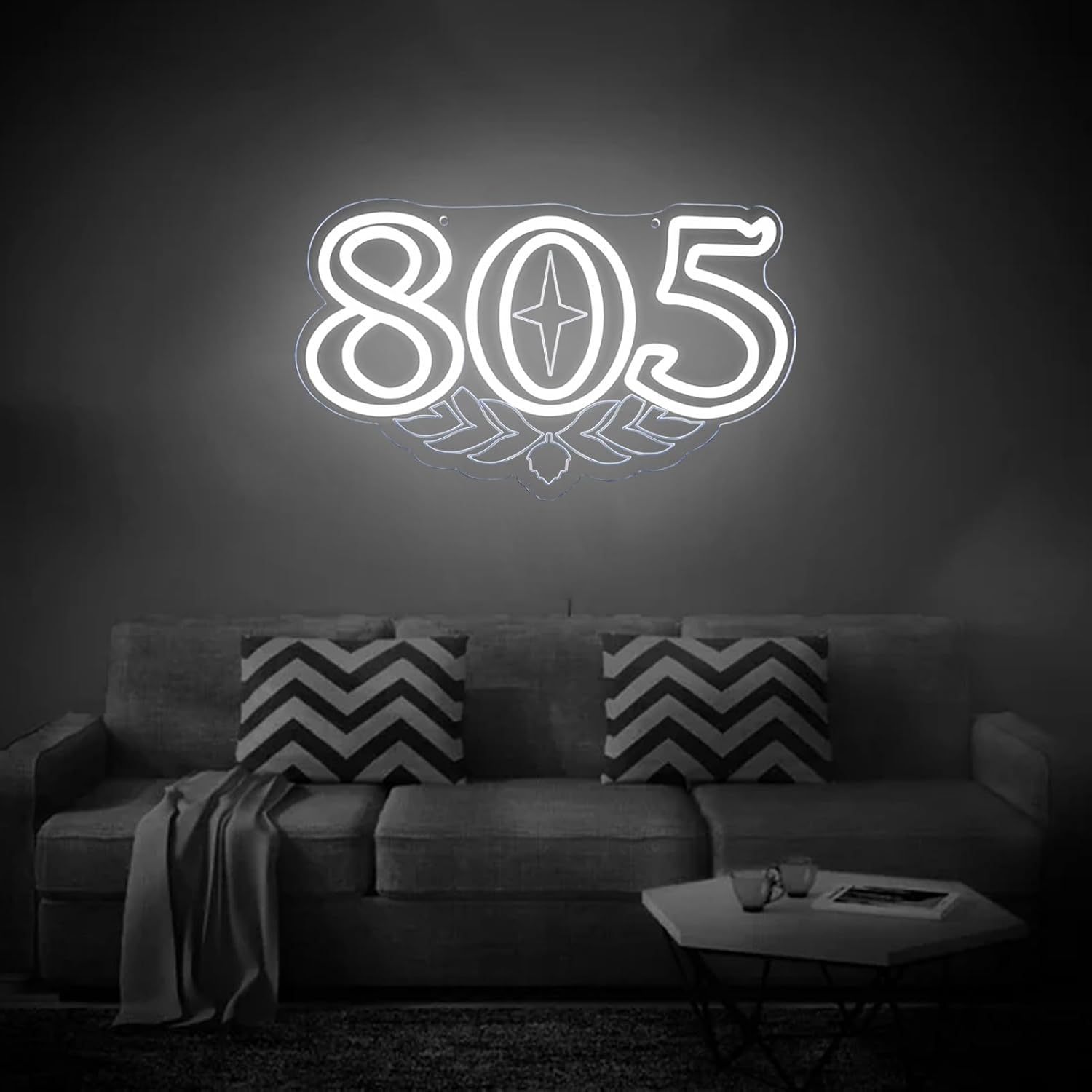 805 Neon Sign Beer Bar Art Wal - огляд і ціна Wall Decor Lighting