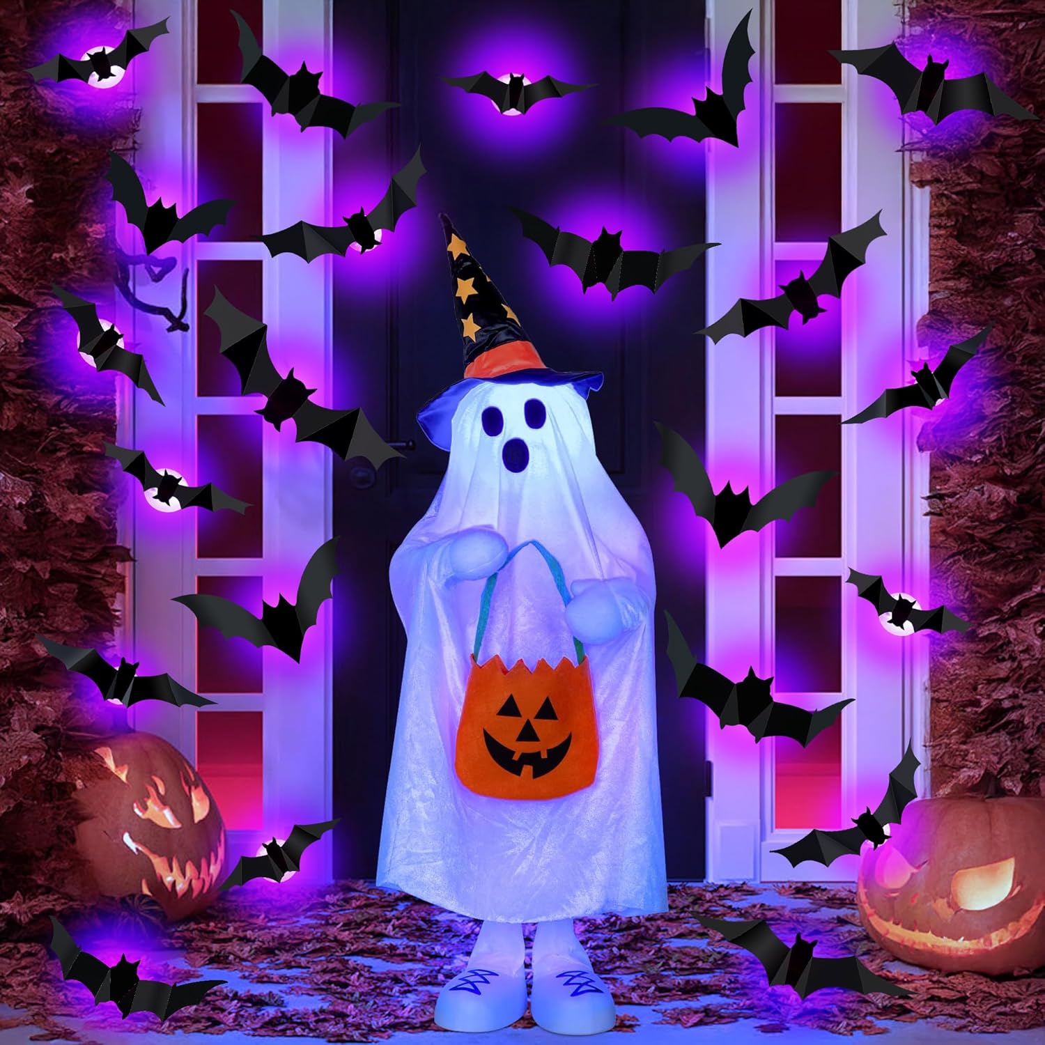 Halloween LED Bats Spider Deco - огляд і ціна Outdoor Lighting Wedding Decor