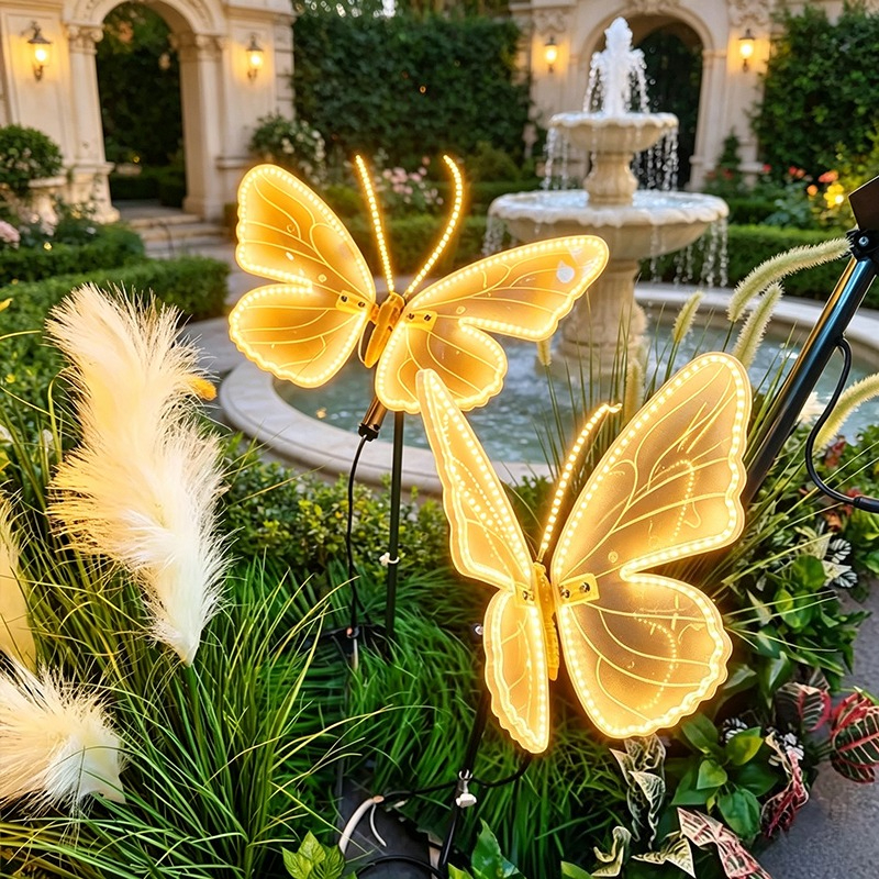 LED Butterfly Lights Waterproo - огляд і ціна Outdoor Lighting Wedding Decor