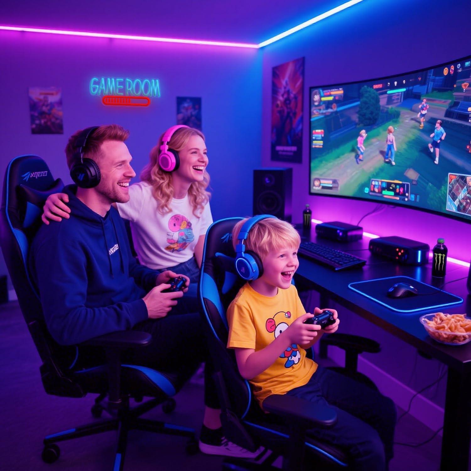 Game Room Neon Sign USB Powere - огляд і ціна Wall Decor Lighting