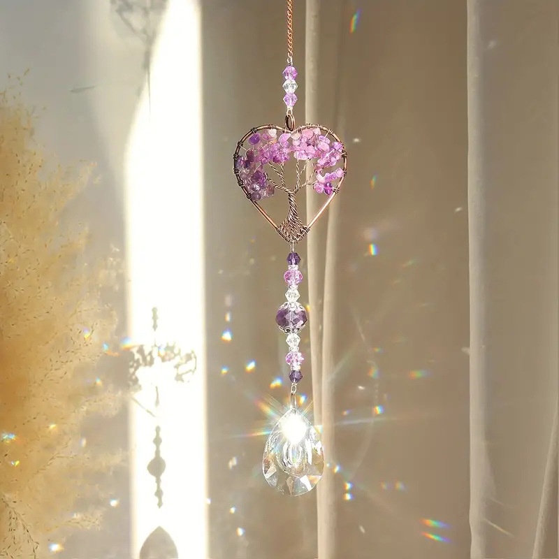Crystal Wind Chime Pendant Win - огляд і ціна Lighting Tree Decor