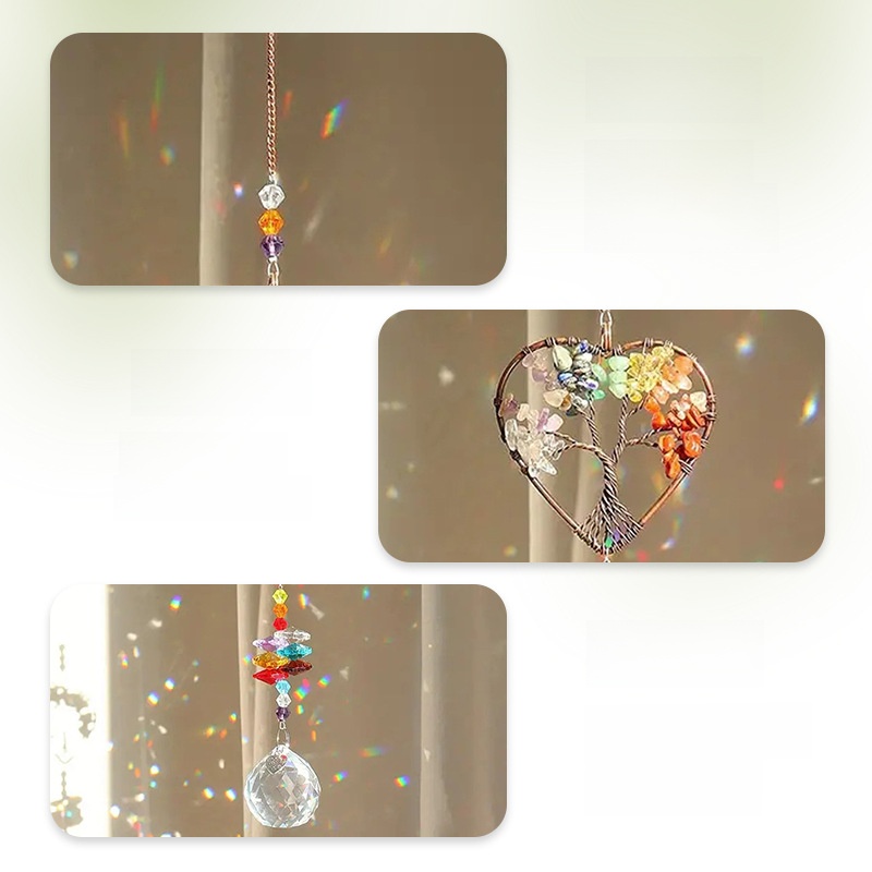 Crystal Wind Chime Pendant Win - огляд і ціна Lighting Tree Decor