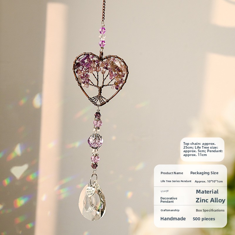 Crystal Wind Chime Pendant Win - огляд і ціна Lighting Tree Decor