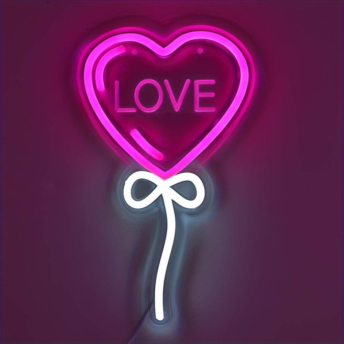 LOVE Heart Balloon Shape Pink  - огляд і ціна Bedroom Lighting Decor Ideas