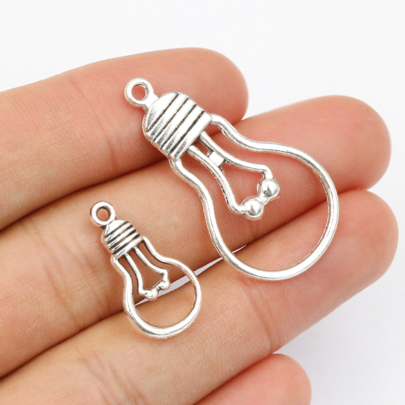 20pcs Light Bulb Charms Pendan - огляд і ціна Pendant Light Shade