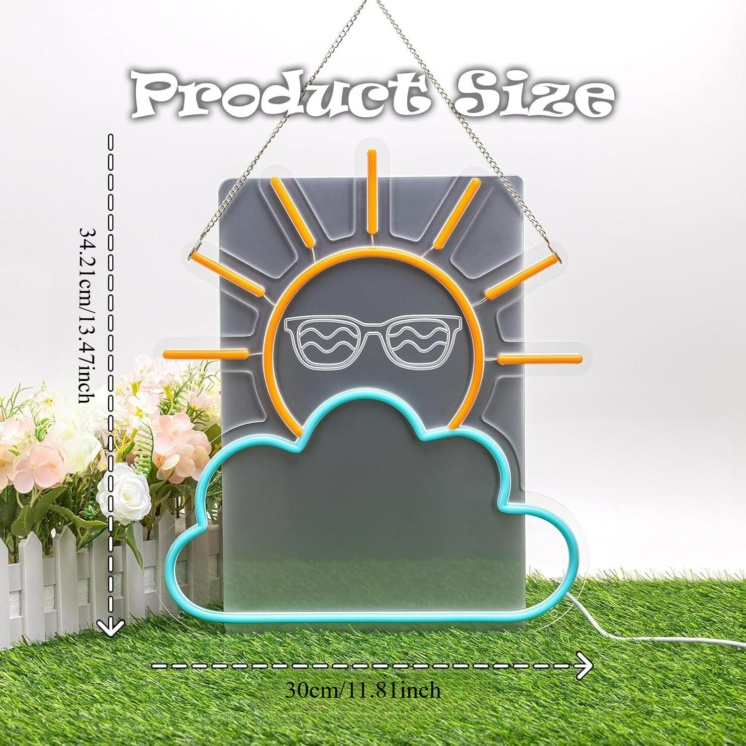Sunrise Sunset Neon Sign USB P - огляд і ціна Wall Decor Lighting