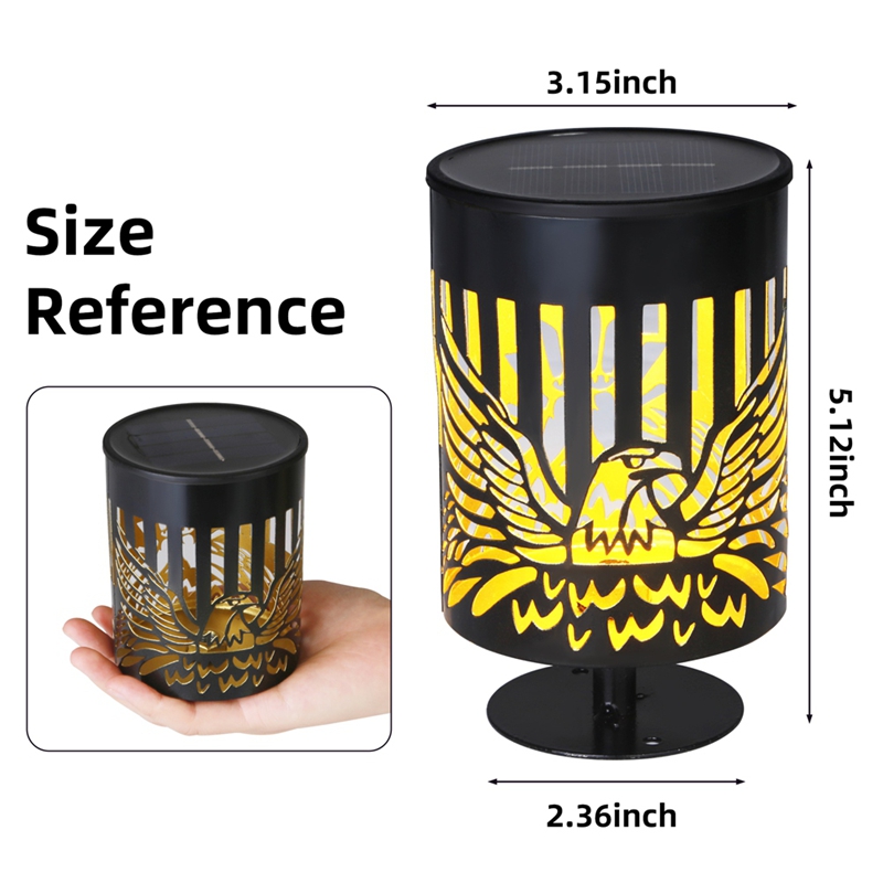 2 Pack Solar Fence Lights Meta - огляд і ціна Decor Lighting Pack