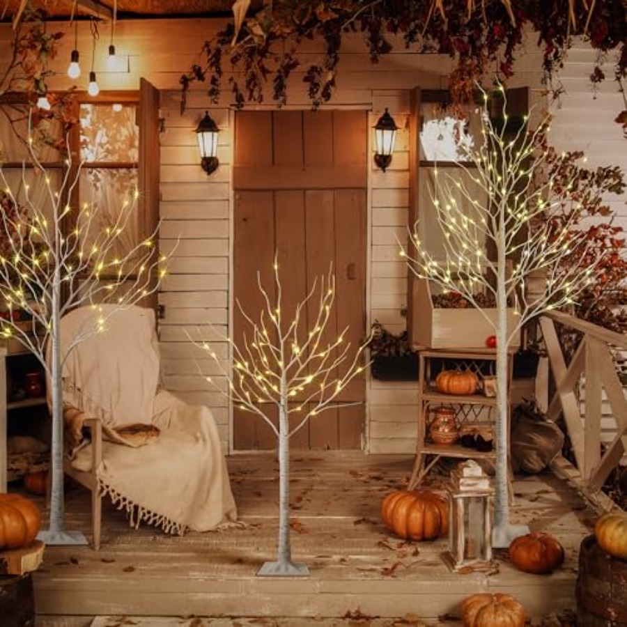LED Birch Tree Light Set for i - огляд і ціна Outdoor Lighting Wedding Decor