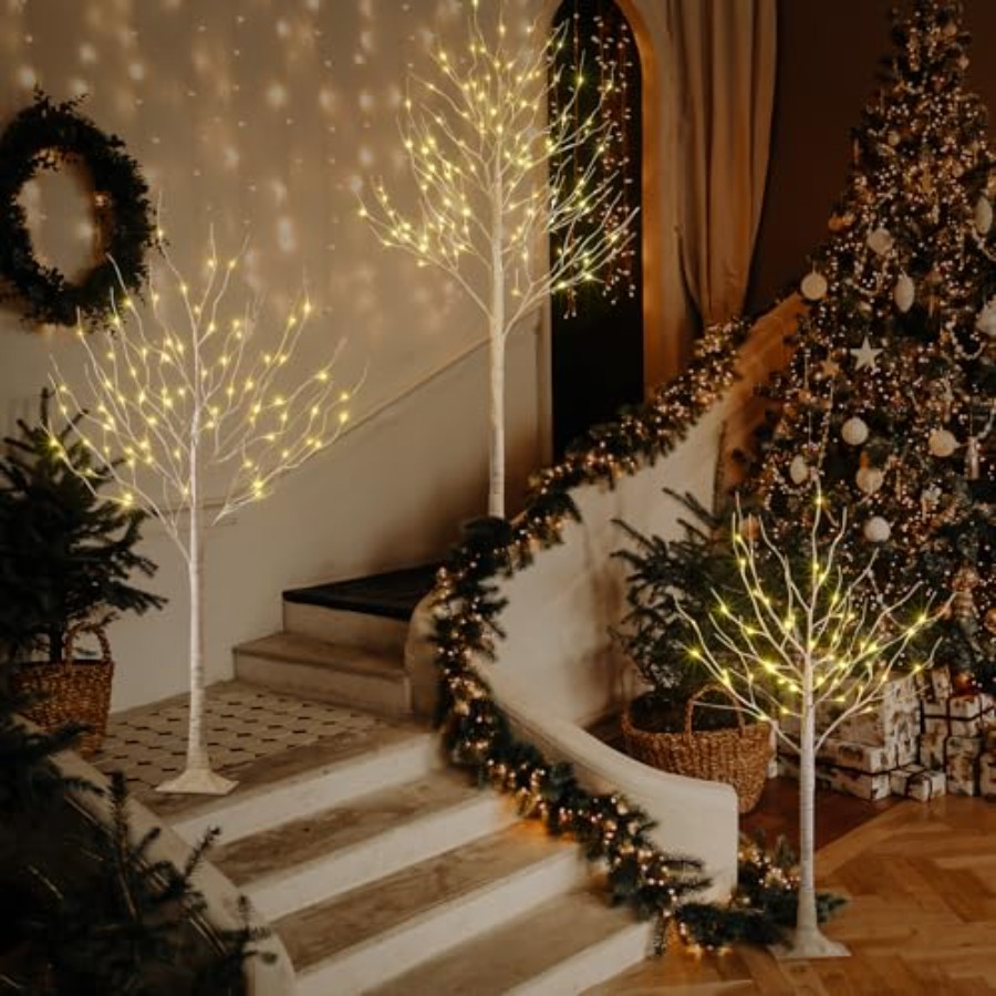 LED Birch Tree Light Set for i - огляд і ціна Outdoor Lighting Wedding Decor