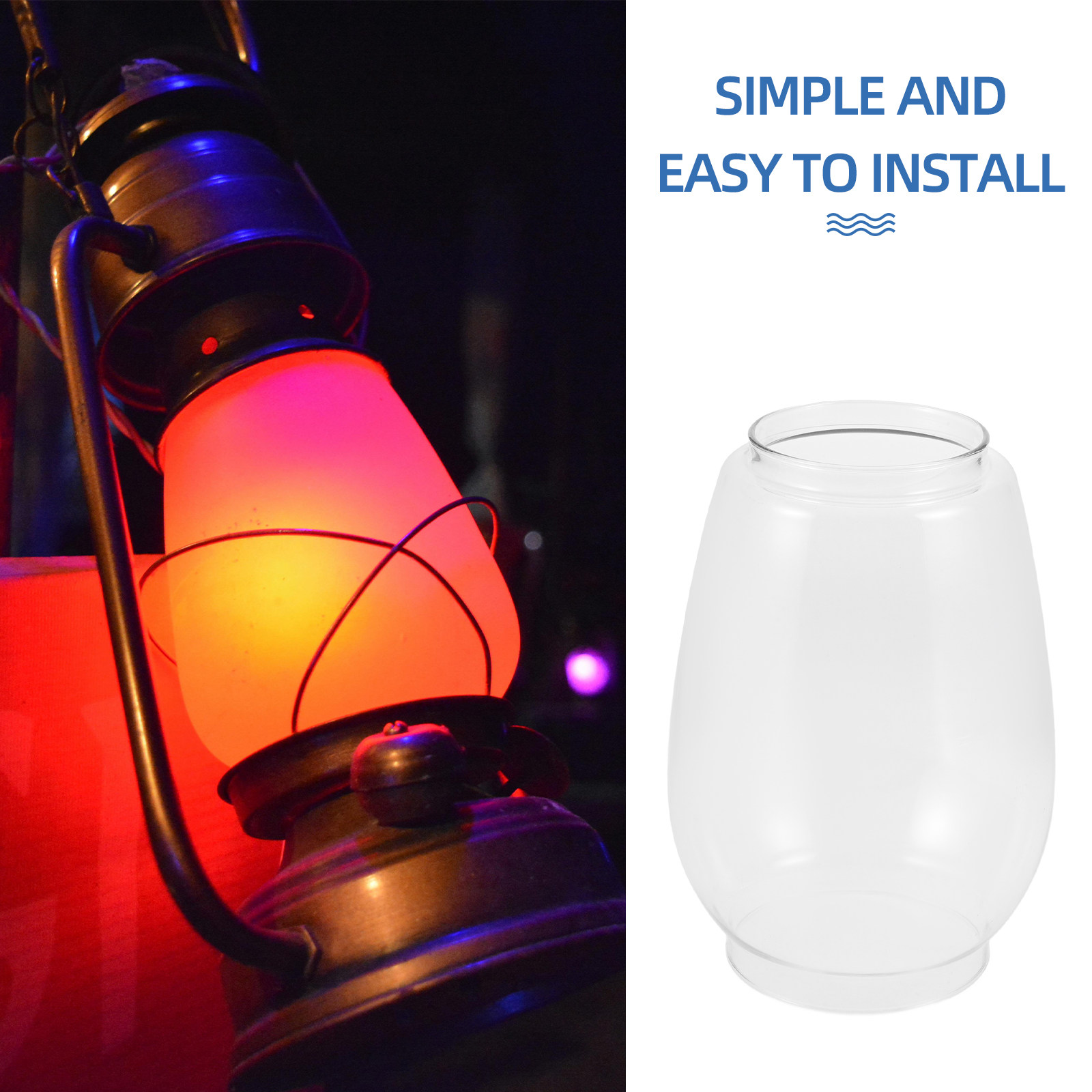 Clear Glass Lantern Globes for - огляд і ціна Pendant Light Shade