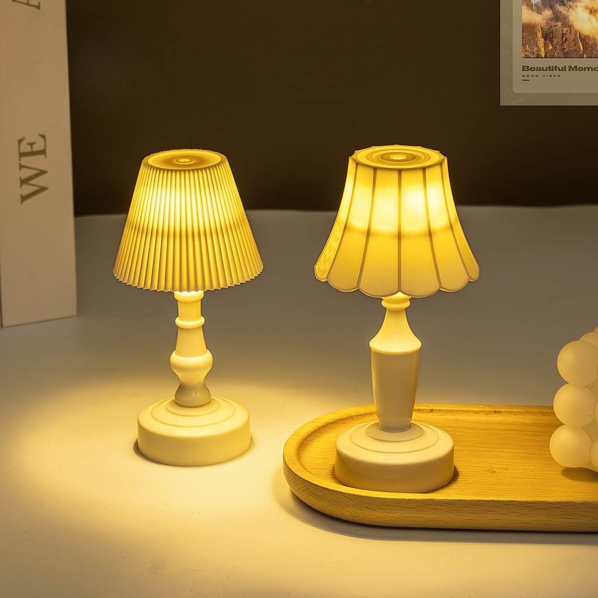 Vintage Candle Night Light Bed - огляд і ціна Vintage Lighting Decor