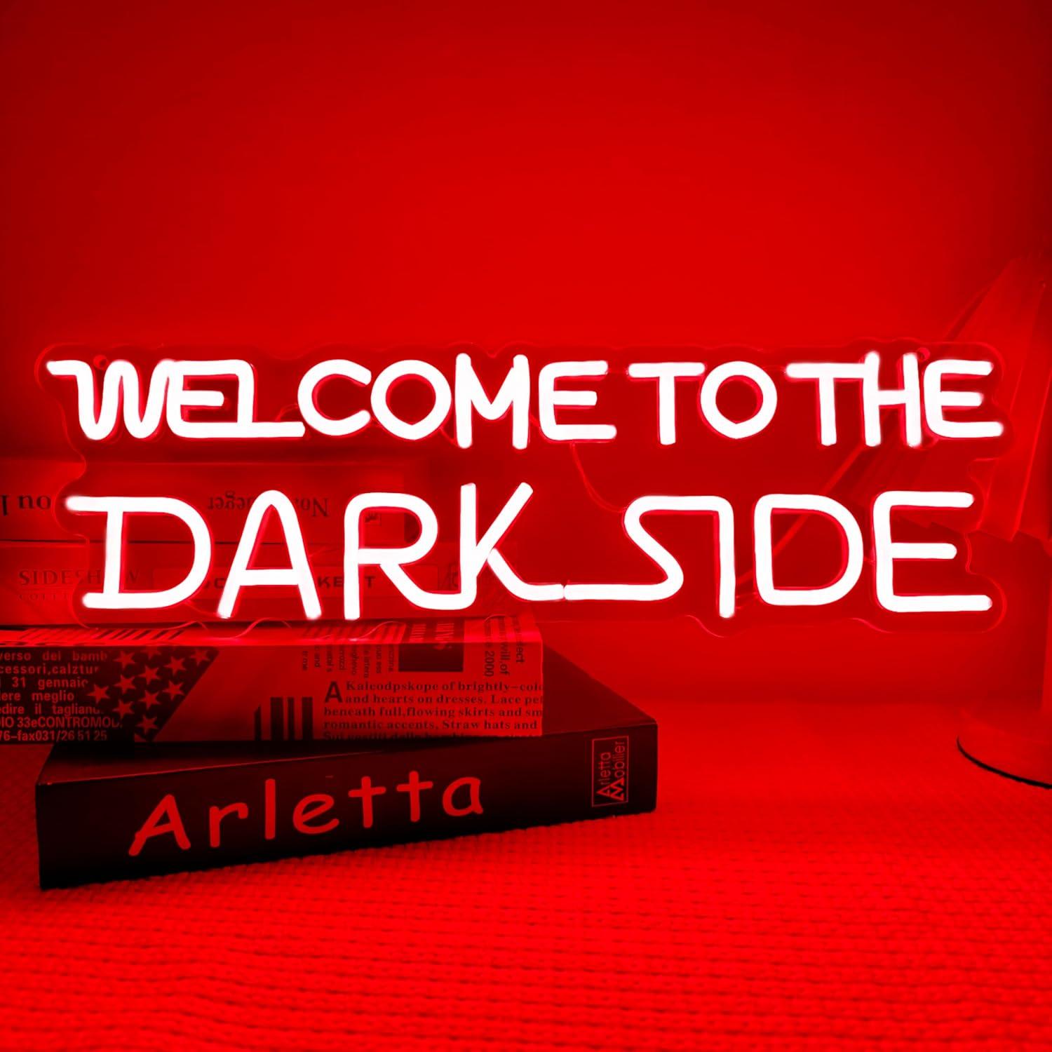 Welcome to the Dark Side Neon  - огляд і ціна Wall Decor Lighting