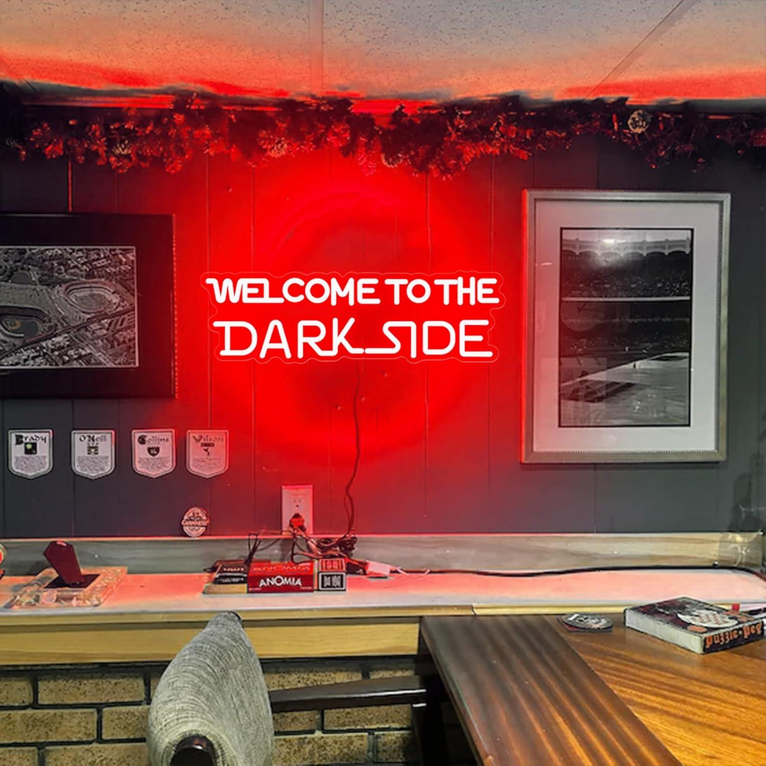 Welcome to the Dark Side Neon  - огляд і ціна Wall Decor Lighting