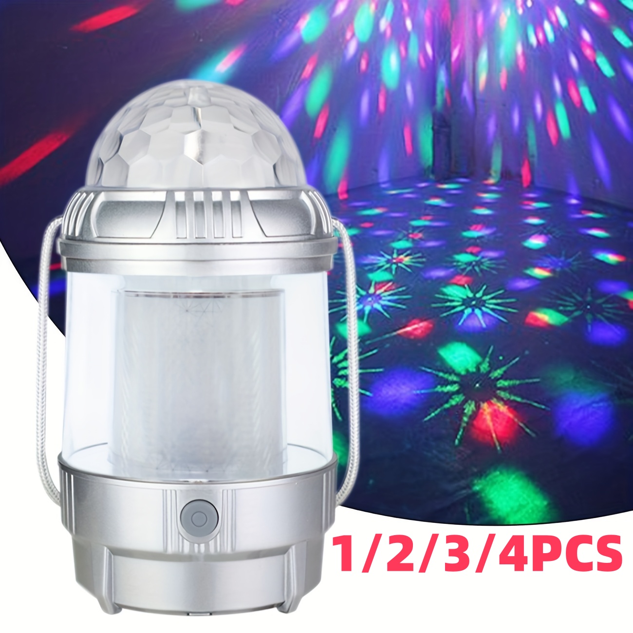1-4PCS LEDCamping Lantern Rech - огляд і ціна Lighting Decor Outdoor