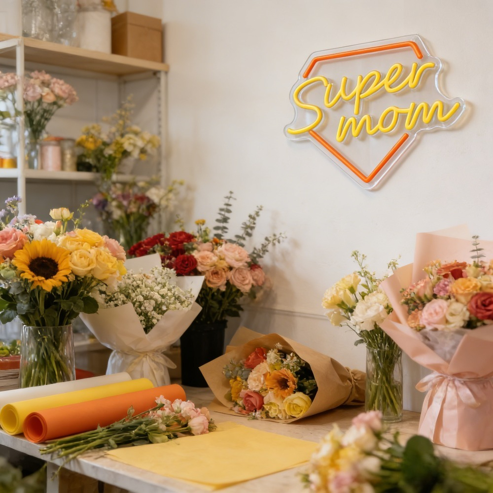 Super Mom Neon Sign LED Wall L - огляд і ціна Bedroom Lighting Decor Ideas