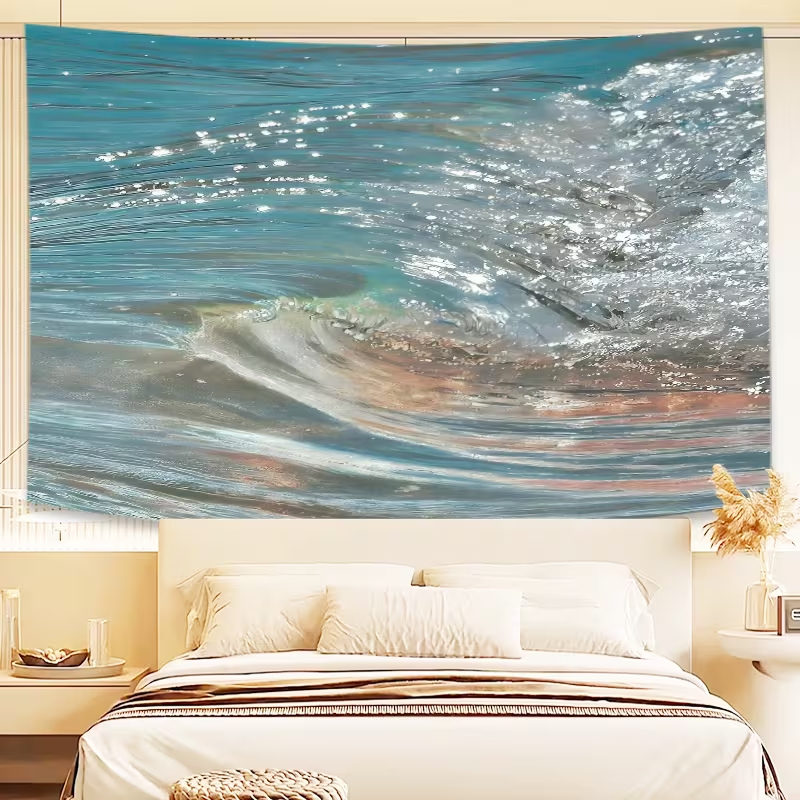 VIKAMA Oil Painting Style Wave - огляд і ціна Lighting Home Decor Products